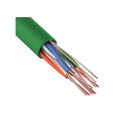 U/UTP, CAT 5e, PVC, 4х2х0,52 мм, 24AWG, INDOOR, SOLID
