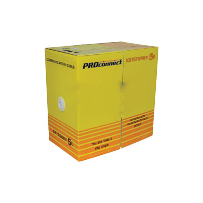 FTP 4PR 24AWG CAT5e 305м OUTDOOR (01-0146-1)